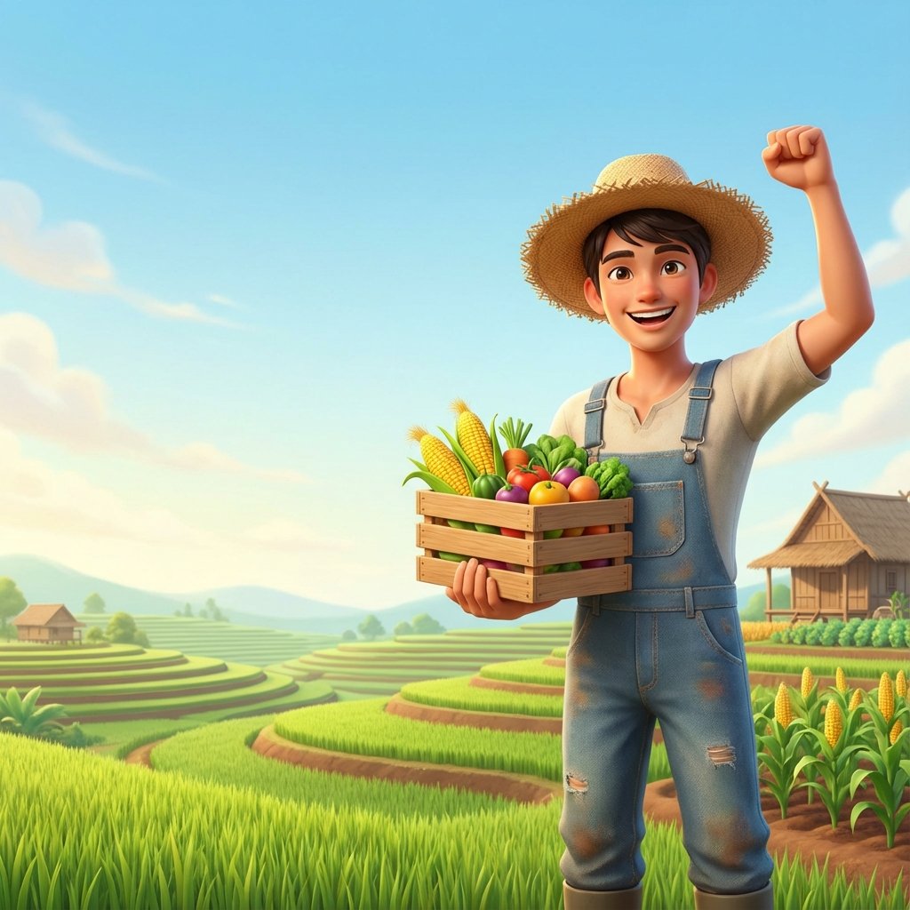 Background Pertanian Tapin